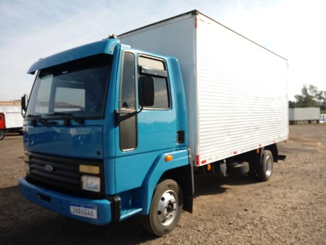 Ford/Cargo 814 1998 C/Baú Motor Novo