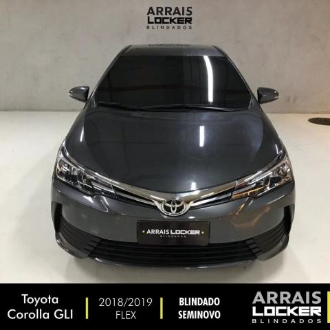 Toyota corolla 2018/2019 1.8 gli upper 16v flex BLINDADO