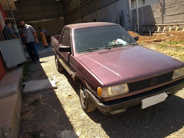 Vendo ou troco por moto Saveiro 1.8 etanol/gáz - Foto 2