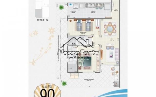 Lançamento Apartamento na Aviação em Praia Grande - Foto 7
