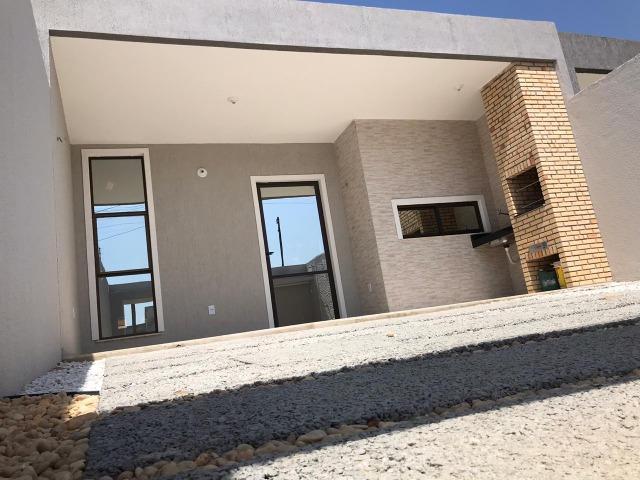 Casa Plana no Eusébio, 3 quartos, suítes, churrasqueira, excelente localização! - Foto 11