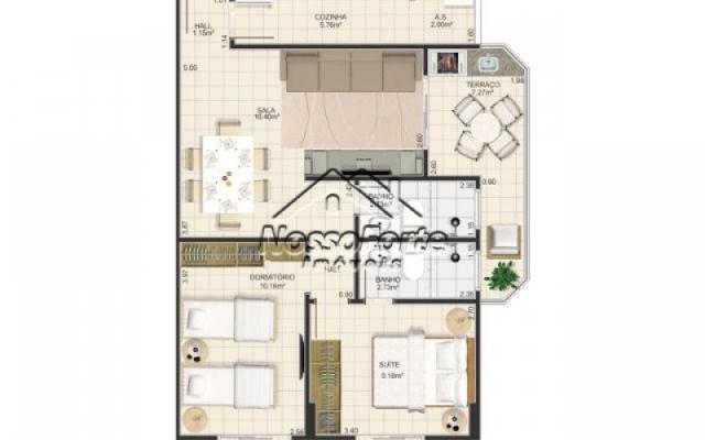 Apartamento no Caiçara em Praia Grande - Foto 15