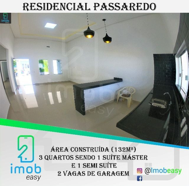 Residencial Passaredo, 03 quartos sendo 02 suítes