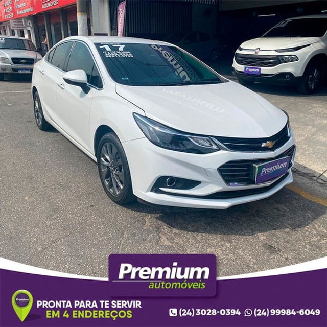 CHEVROLET CRUZE 2017 LTZ AUTOMÁTICO TOP
