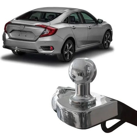 Engate Reboque Rabicho Honda Civic 2017/ Fixo