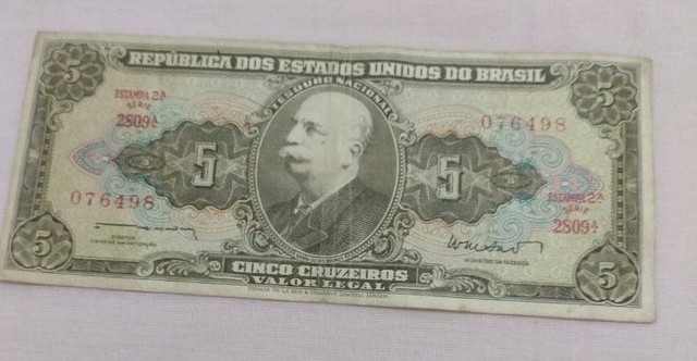 Cédulas nacionais antigas para coleção  - Foto 3