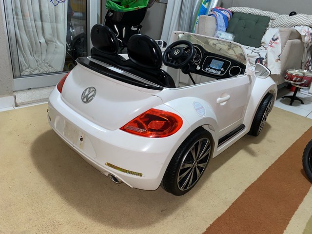 Carro Elétrico Mini Beachcomber 2 Lugares c/ Rc 12V Preto Belfix no Shoptime