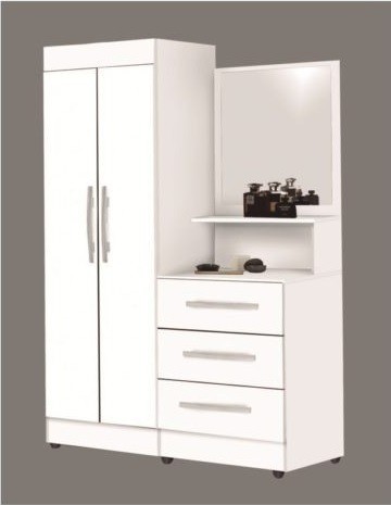 Quarto Guarda roupa com Comoda 