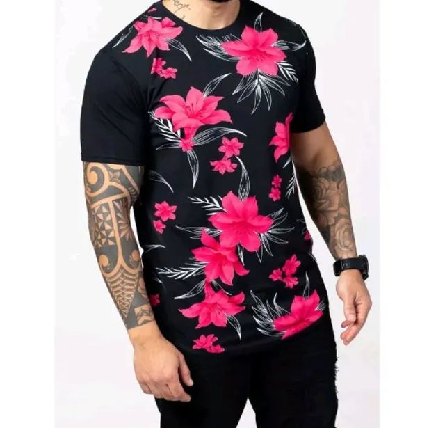 Camiseta long line masculino  - Foto 3
