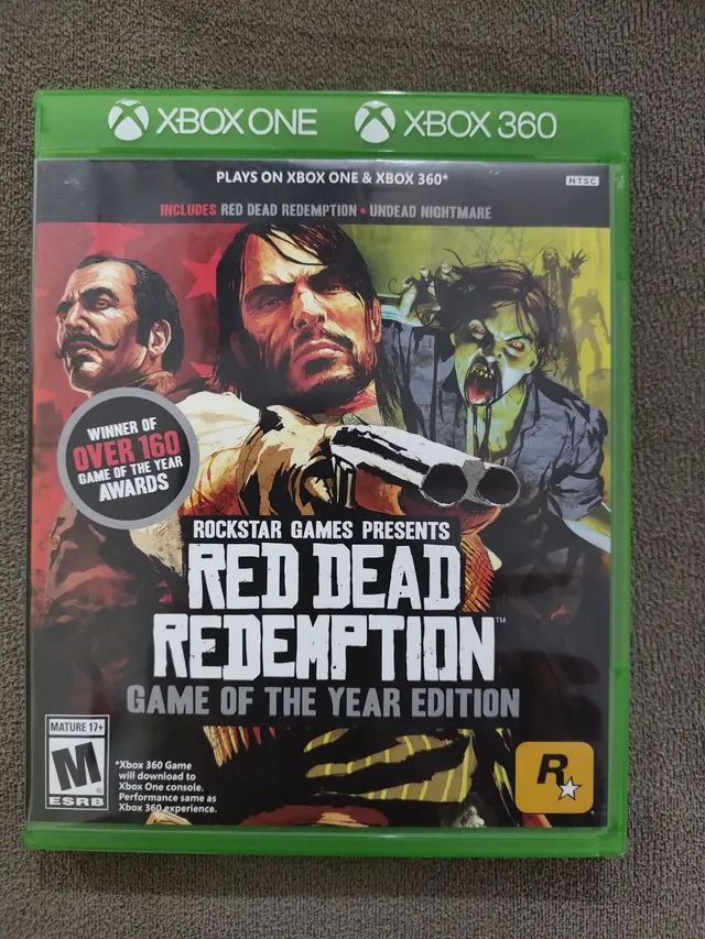 NEW Red Dead Redemption Game of the Year Edition (Microsoft Xbox 360 One,  2011)