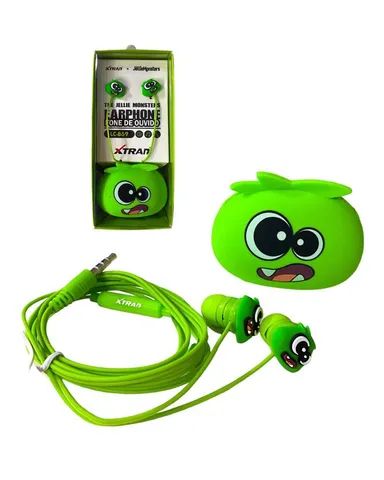 Fone de Ouvido Monsters Com Fio - Foto 3