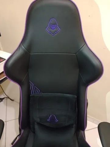 Cadeira Gamer Pichau Mancer TYR Purple Edition - Foto 5