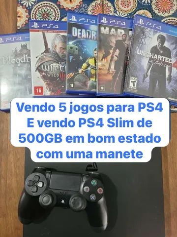 Americanas - PS4 500Gb Slim + Jogo Uncharted 4 por R$ 1799,00