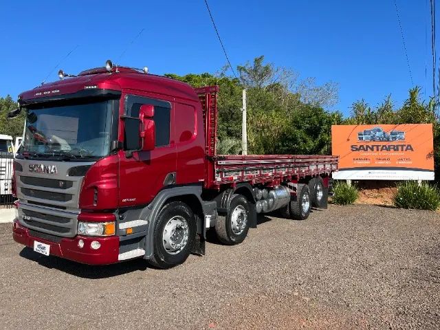 Scania P 310 8X2 2015 Automático Completo Revisado Bitruck Com ...