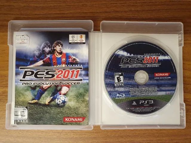 Jogo Pro Evolution Soccer - Pes 2011 - Ps3 - Física Original