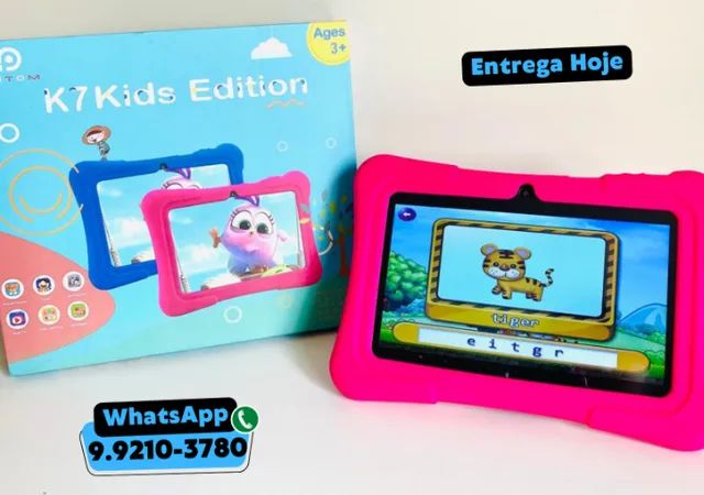 PRITOM Tablet infantil de 7 polegadas, Quad Core Android 10, 32 GB