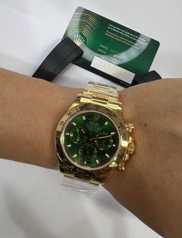 Relógio Rolex Daytona Clone Eta Cronografo Novo - Foto 5