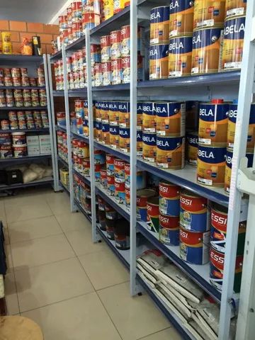 Racks para 600 Kgs por prateleiras 