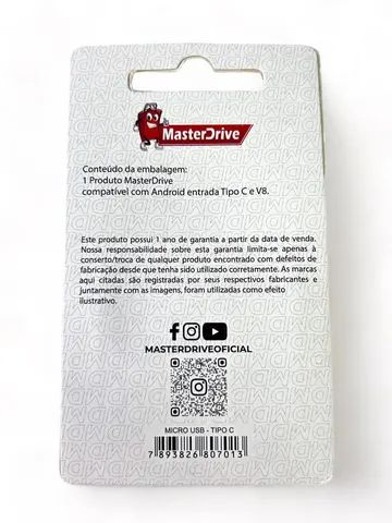 Adaptador OTG 2 em 1 Micro USB e Tipo C - Foto 2