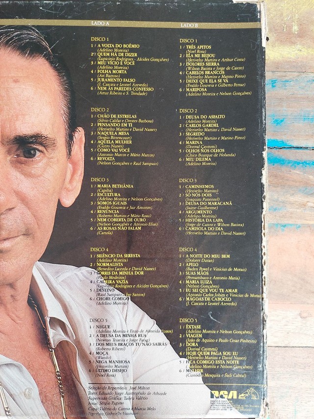 Coleção de discos Nelson Gonçalves- 50 anos de Boemia