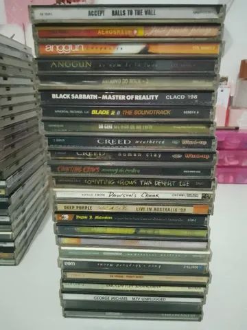 Lote com 125 Cds de Rock (R$ 2 cada) - Foto 2