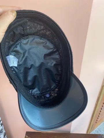 Chapéu cap confederados preto feltro Lef?s - Foto 4