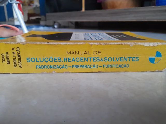 Livro Química Soluções, Reagentes e Solventes Química - Foto 2