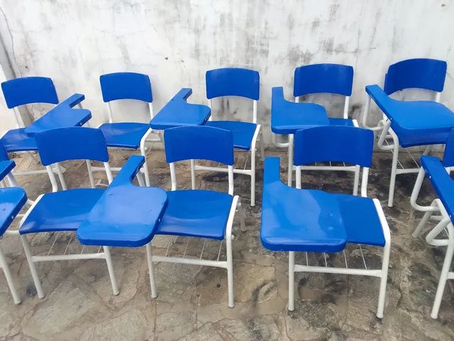 Cadeira escolar infantil com prancheta  - Foto 4