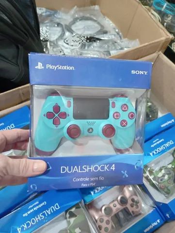 Controle Sem Fio Dualshock Ps4 Sony PlayStation Preto - Foto 4