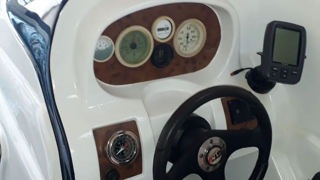 Lancha 17 pés super conservado  - Foto 13