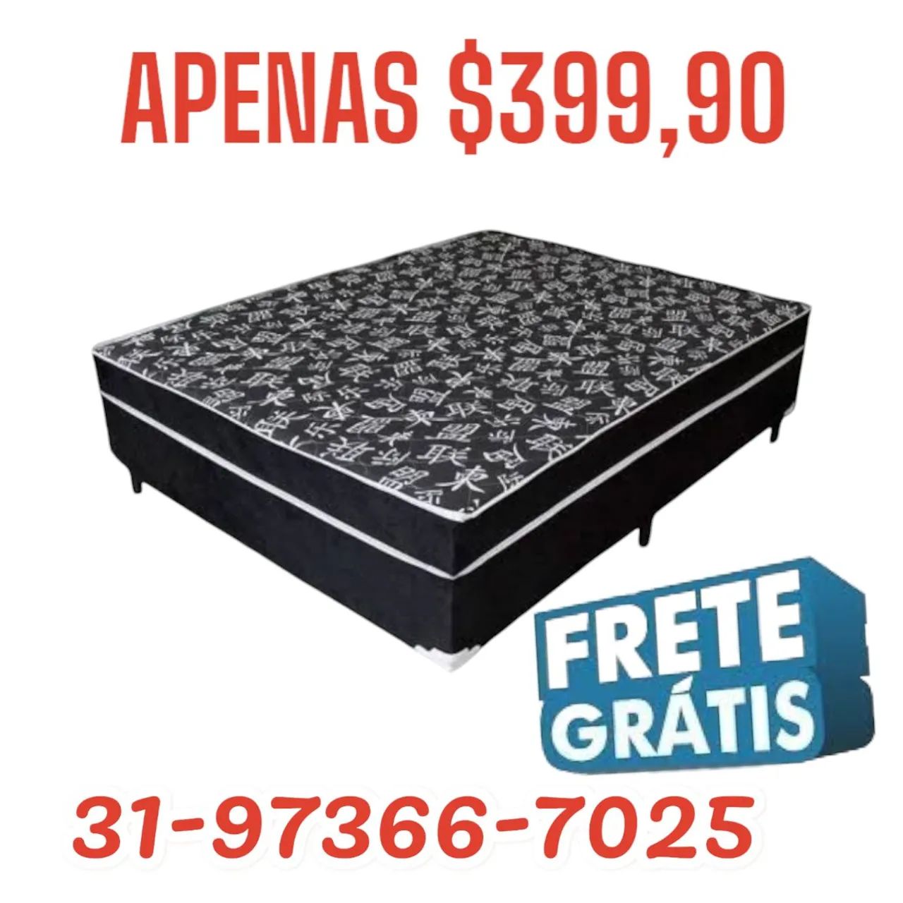 CAMA BOX CASAL CONJUGADA / DIRETO DA FÁBRICA 