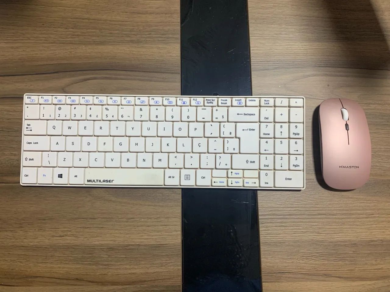 Kit Teclado e Mouse Sem Fio