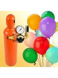 Cilindro de gás hélio com regulador e manômetro - Foto 5