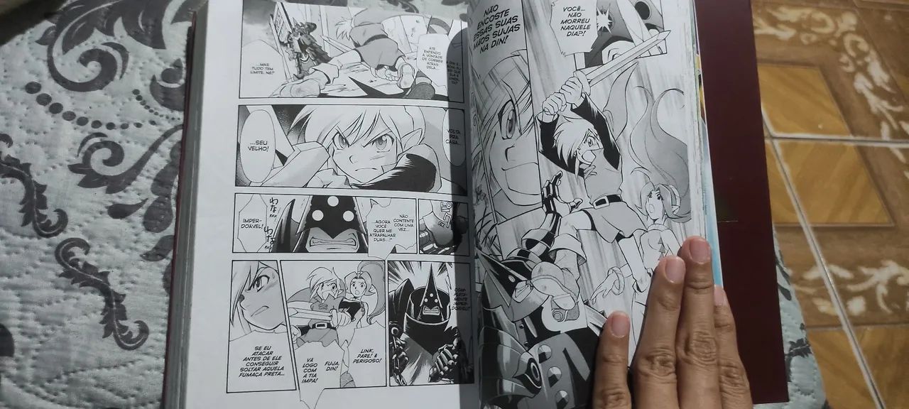 The Legend of Zelda: Oracle of Seasons e Oracle of Ages - Mangá - Hqs - gibi - Panini - Foto 4