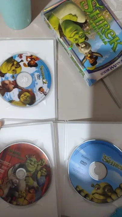Trilogia Original Shrek Dvds - Foto 4