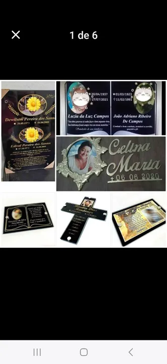 Placas de túmulos