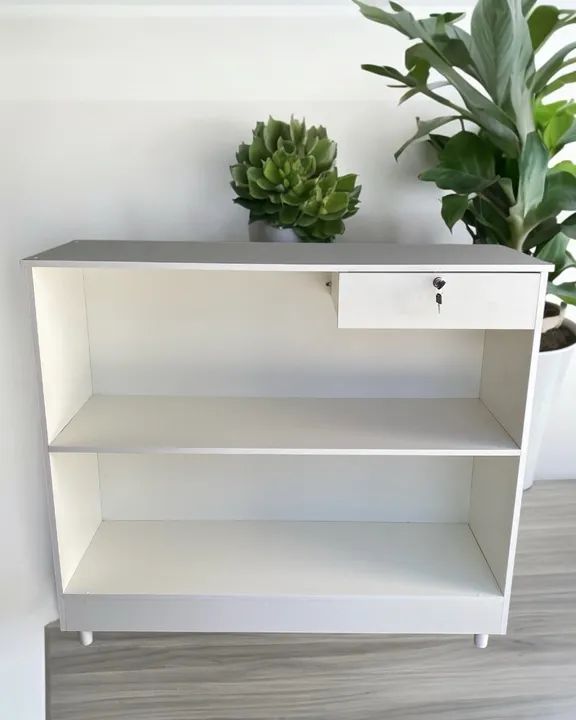 Marcenaria Personalizada - Balcão de recepção | Colmeia multiuso e muito mais!  - Foto 4