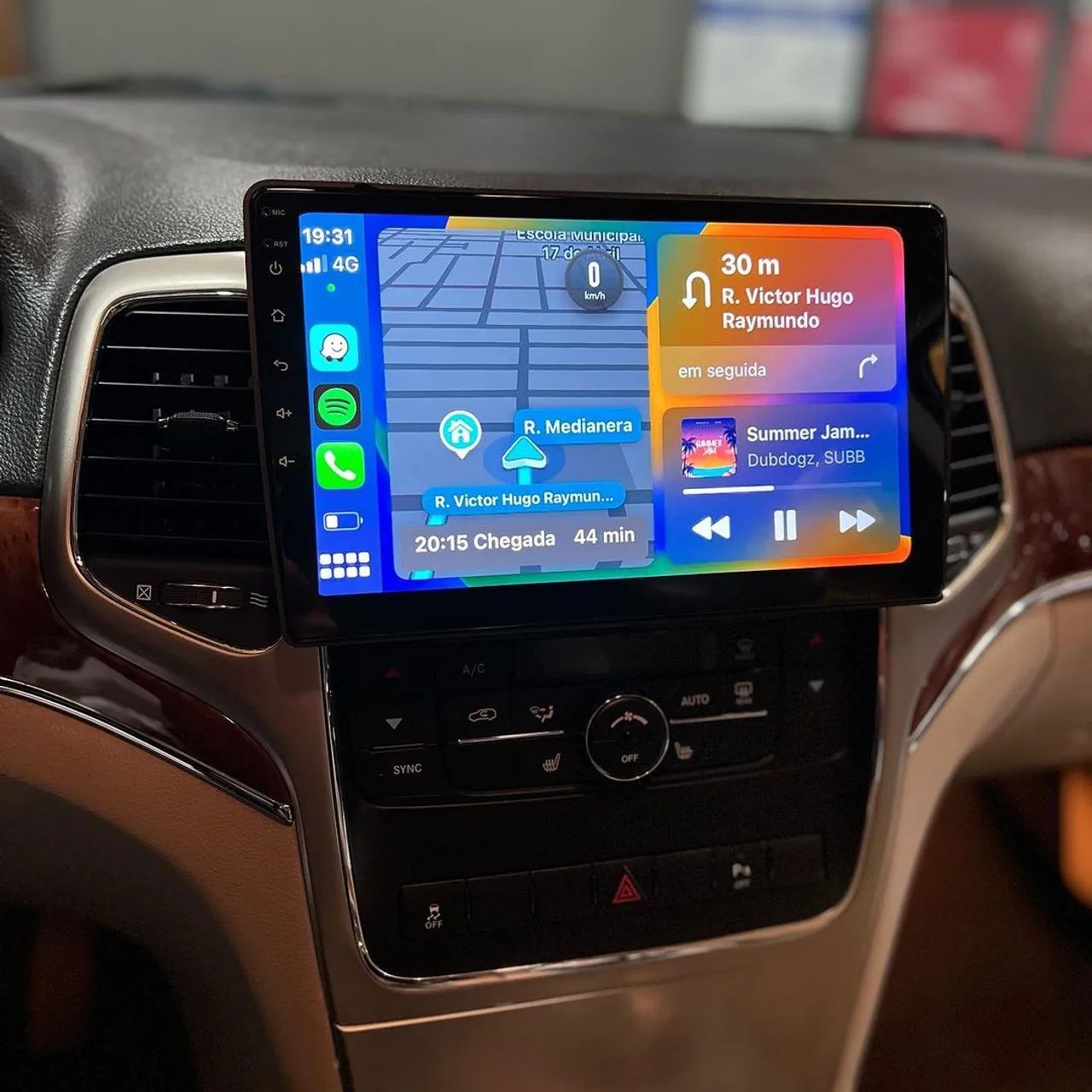 Multimídia jeep gran cherokee cherokee 9 polegadas  - Foto 3