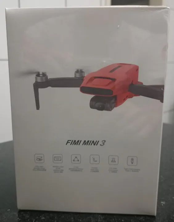 Drone FIMI Mini 3 + SD 128gb - imagem 4k - 9km - Novo na Caixa Lacrado 