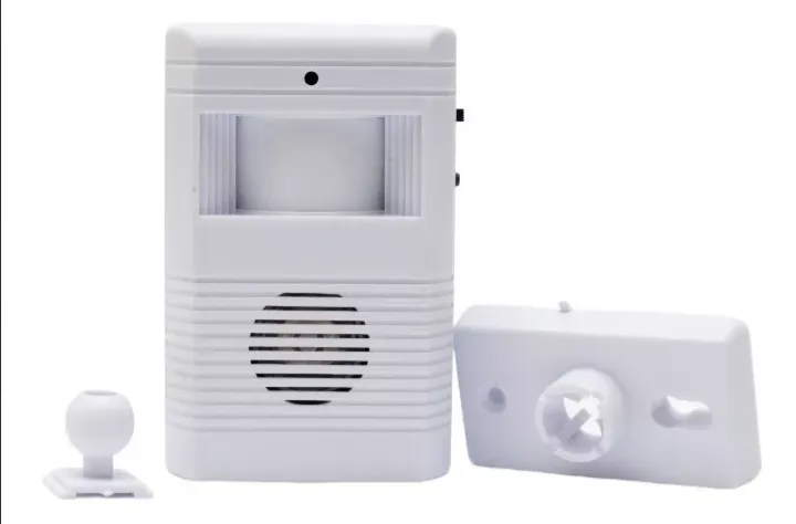 Campainha Sensor De Presença Sem Fio Anunciador Sonoro - 1011