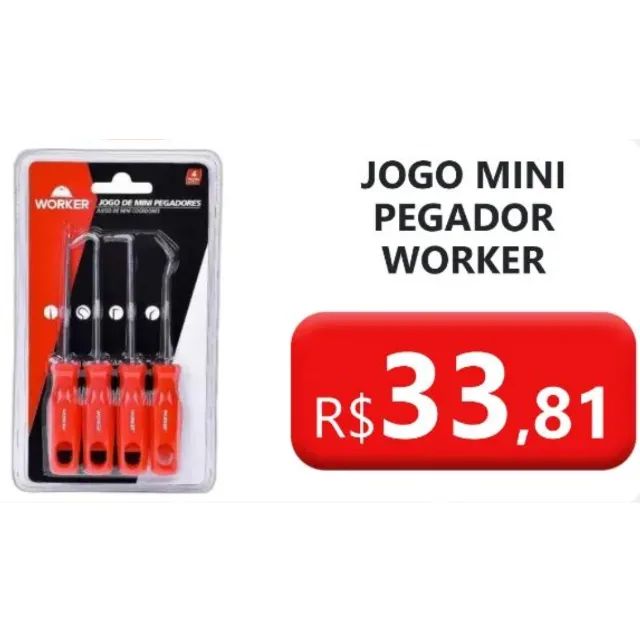 Jogo Mini Pegadores Worker