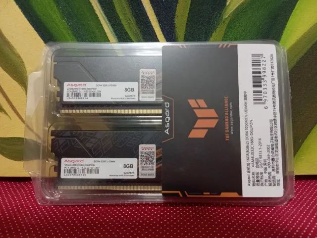 Kit Memória RAM 16GB (2x8GB) DDR4 3200MHz Asgard Edição Limitada TUF Gaming - Foto 2