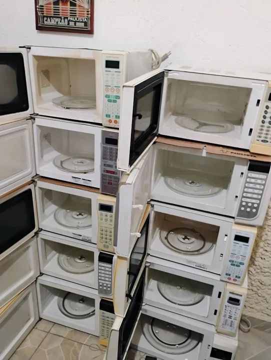 Lote de  10 Micro-ondas - Diversas Marcas e Modelos Funcionando - Foto 5