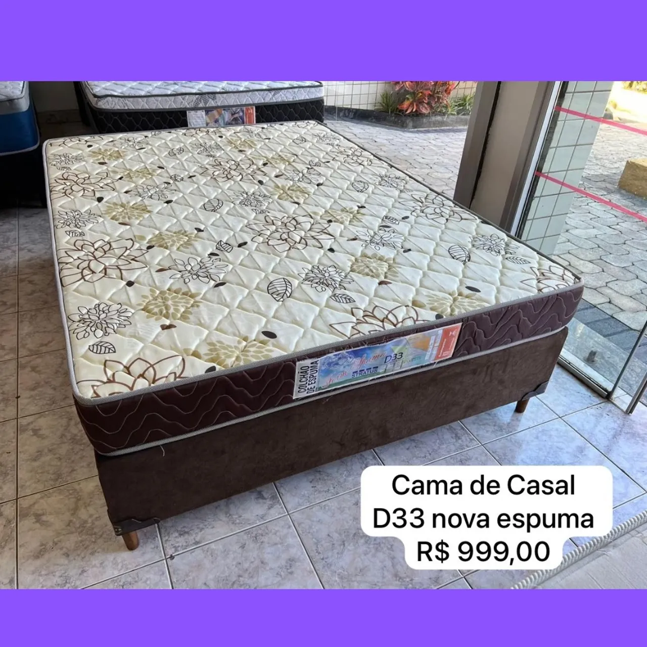 Cama de casal D33