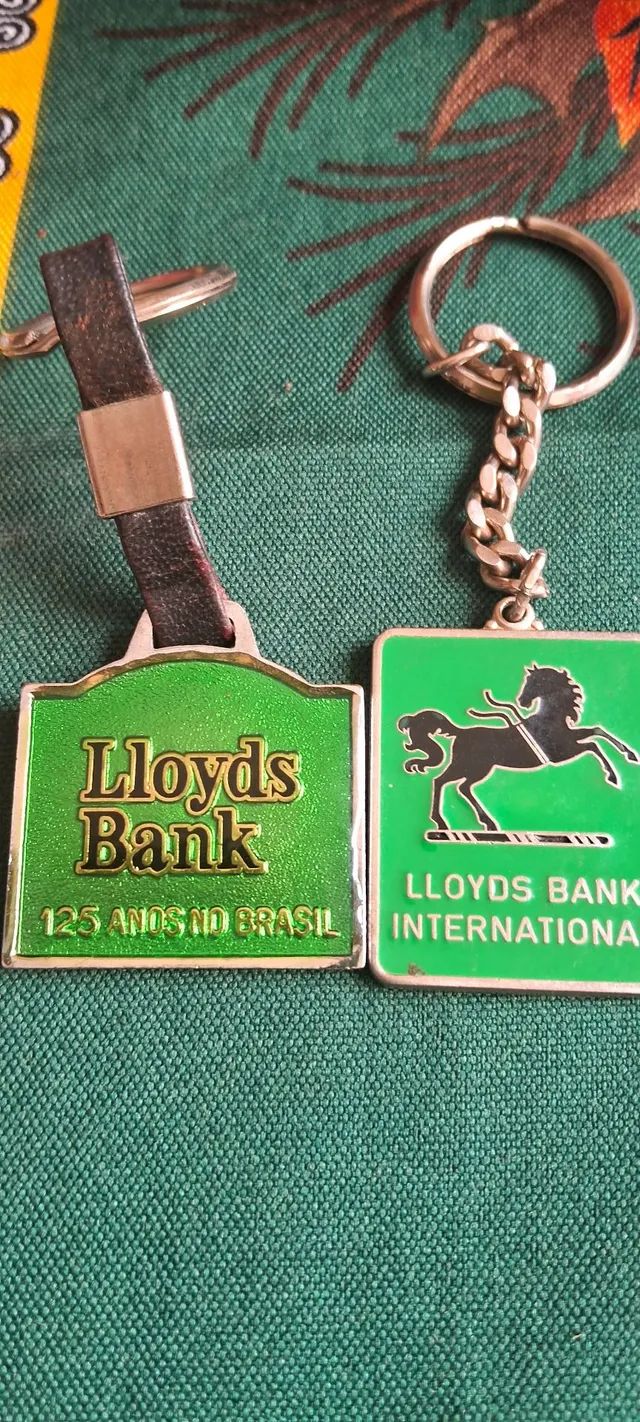 Lloyds Bank Antigos e Raros Chaveiros  - Foto 3