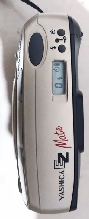 Câmera Analógica Antiga. <br>Yashica Ez Mate Kiocera Lens f=28mm - Foto 4