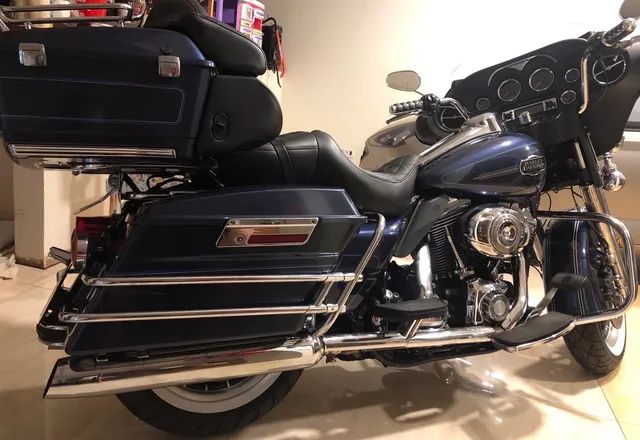 Raríssima HD azul pearl 2008 ultra Glide  - Foto 3