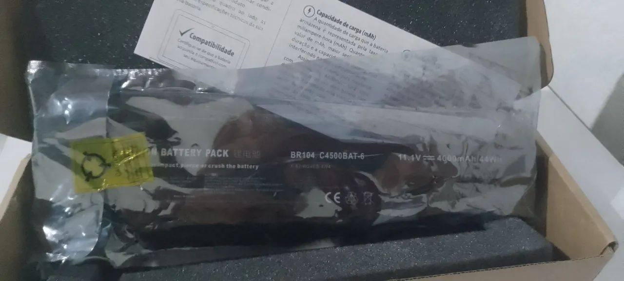 Bateria externa de notebook 4000mAh - Foto 4