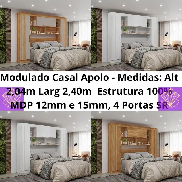 Modulado Casal Apolo 4 portas SR