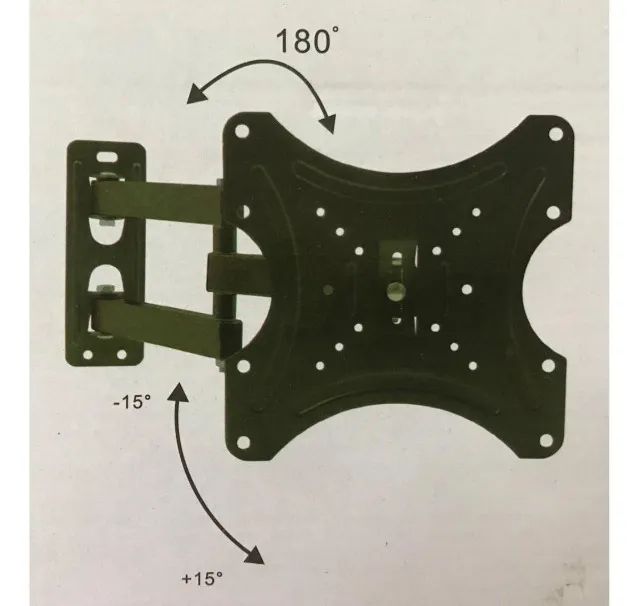 Suporte Tri Articulado Tv Lcd Pdp Led 14"- 42 Crs-840 Caerus - Foto 2